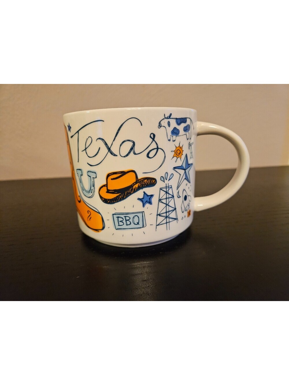 Starbucks You Are Here Collection Texas Tea Coffee Mug Cup 14oz